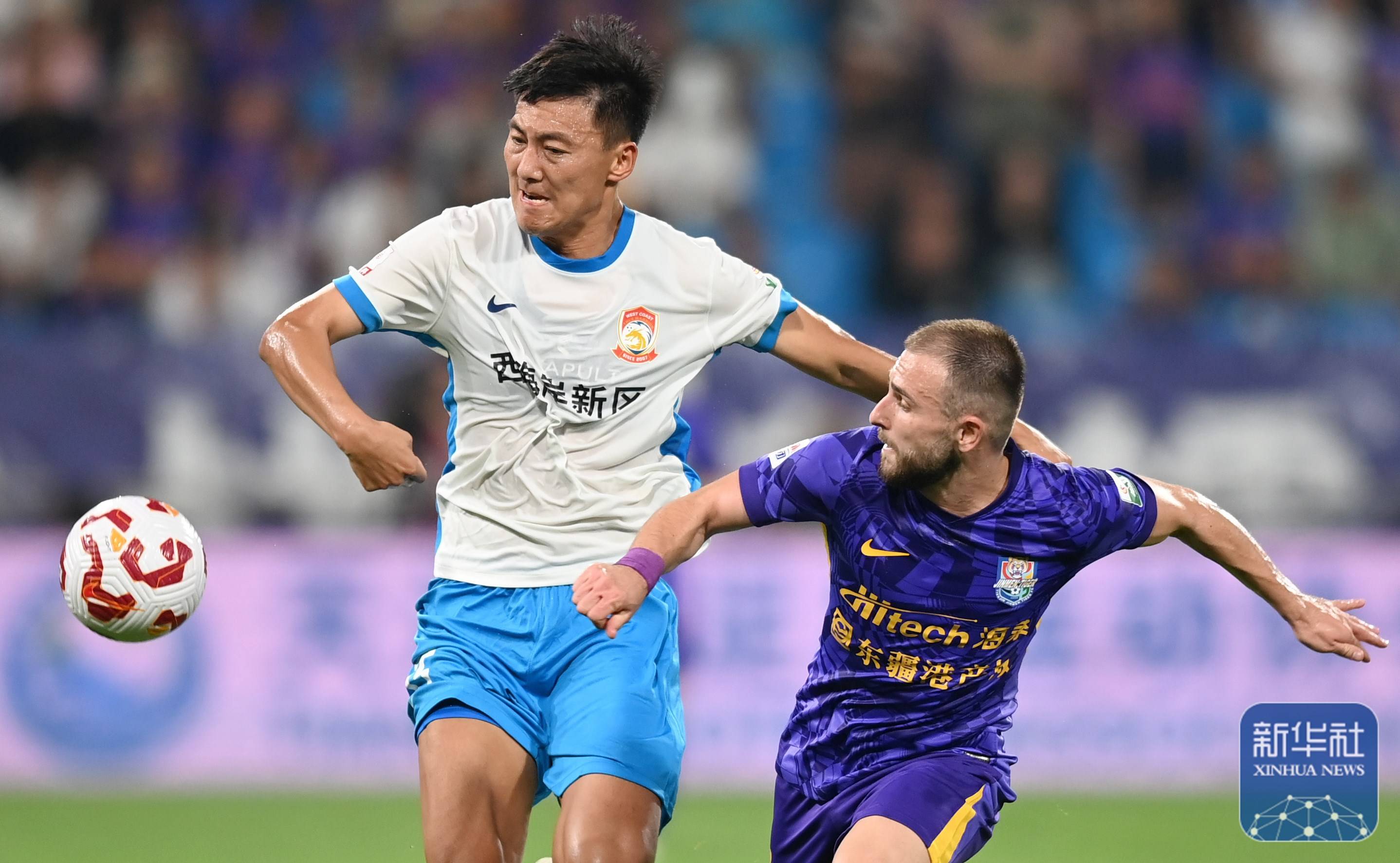 中超丨天津津门虎平青岛西海岸