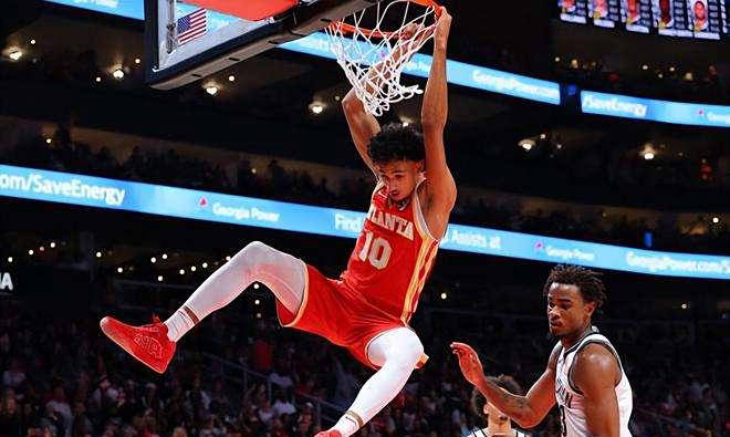 亚特兰大老鹰新秀:20岁的里萨谢在夜生活中只能望梅止渴