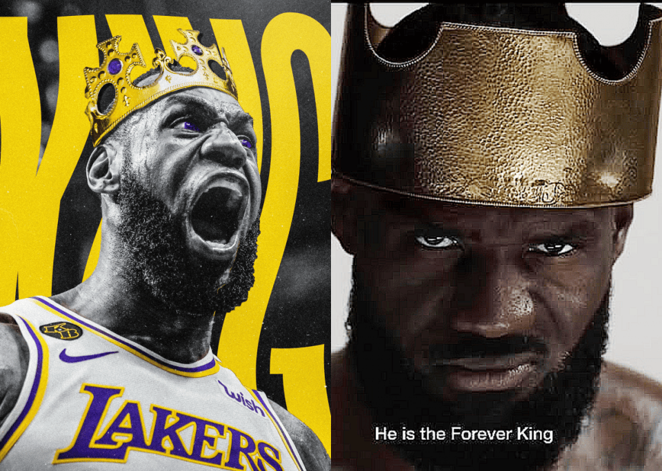 湖人队记：詹姆斯争议广告在暗示最后一季？主题或许就是永恒之王