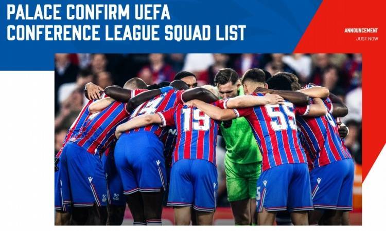 水晶宫欧协联名单:格伊、马特塔、恩凯提亚在列,新援皮诺入选