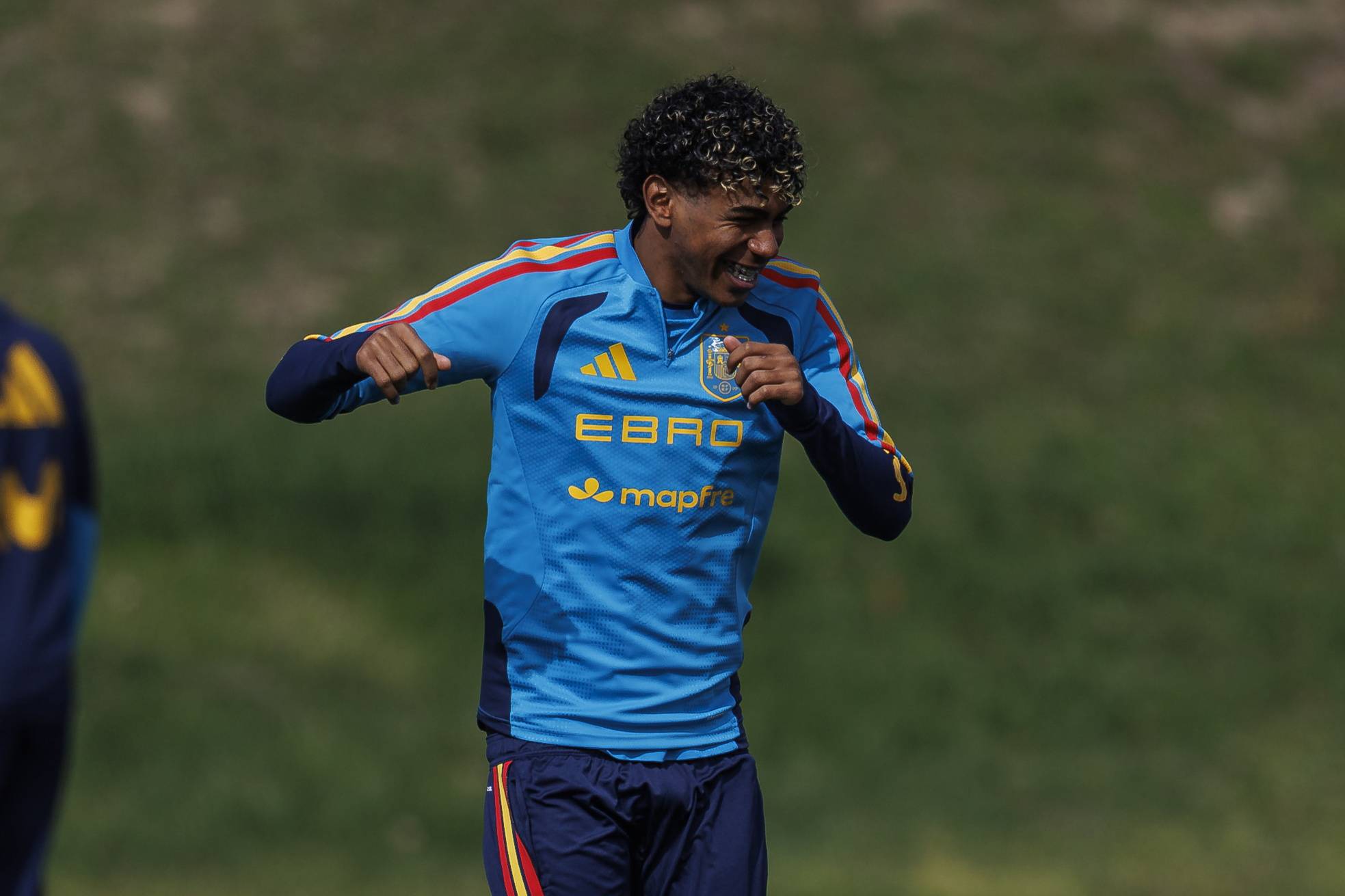 （外代二线）足球——西班牙队备战友谊赛